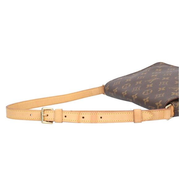 LOUIS VUITTON Brown Monogram Canvas Shoulder Bag - Picture 10 of 10